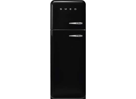 _RABAT_ | wysyłka 24H* | Lodówka wolnostojąca SMEG FAB30LBL6 czarny | zawiasy po LEWEJ | 172cm | linia 50'S STYLE