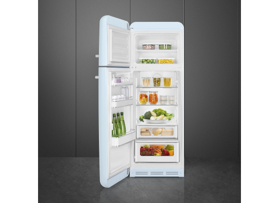 _RABAT_ | wysyłka 24H* | Lodówka wolnostojąca SMEG FAB30LPB6 pastelowy błękit | zawiasy po LEWEJ | 172cm | linia 50'S STYLE