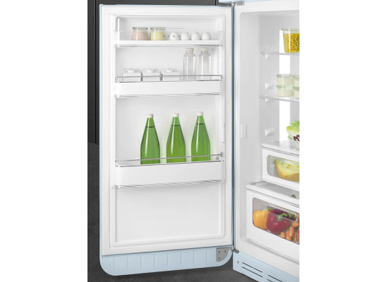 _RABAT_ | wysyłka 24H* | Lodówka wolnostojąca SMEG FAB30LPB6 pastelowy błękit | zawiasy po LEWEJ | 172cm | linia 50'S STYLE