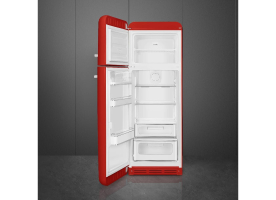 _RABAT_ | Lodówka wolnostojąca SMEG FAB30LRD6 czerwony | zawiasy po LEWEJ | 172cm | linia 50'S STYLE