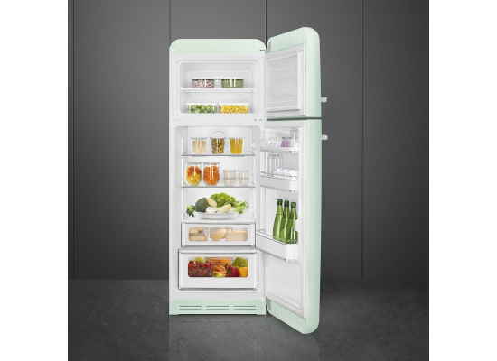 _RABAT_ | Lodówka wolnostojąca SMEG FAB30RPG6 pastelowa zieleń | zawiasy po PRAWEJ | 172cm | linia 50'S STYLE