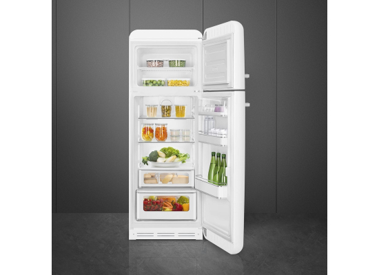 _RABAT_ | wysyłka 24H* | Lodówka wolnostojąca SMEG FAB30RWH6 biały | zawiasy po PRAWEJ | 172cm | linia 50'S STYLE