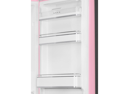 _RABAT_ | Lodówka wolnostojąca SMEG FAB32RPK6 pastelowy róż | zawiasy po PRAWEJ | 197cm | linia 50'S STYLE