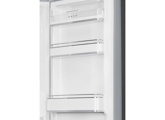 _RABAT_ | wysyłka 24H* | Lodówka wolnostojąca SMEG FAB32RSV6 srebrny | zawiasy po PRAWEJ | 197cm | linia 50'S STYLE