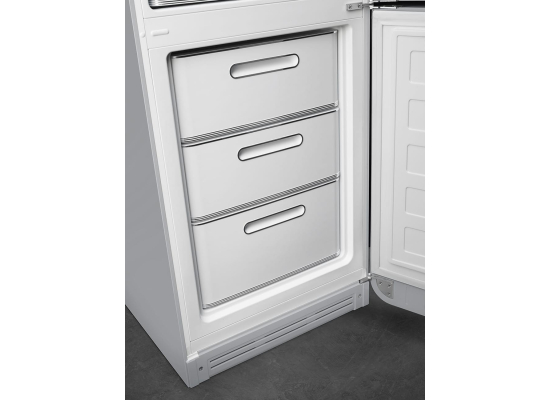 _RABAT_ | wysyłka 24H* | Lodówka wolnostojąca SMEG FAB32RSV6 srebrny | zawiasy po PRAWEJ | 197cm | linia 50'S STYLE