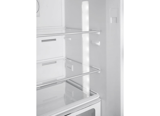 _RABAT_ | Lodówka wolnostojąca SMEG FAB32RWH6 biały | zawiasy po PRAWEJ | 197cm | linia 50'S STYLE