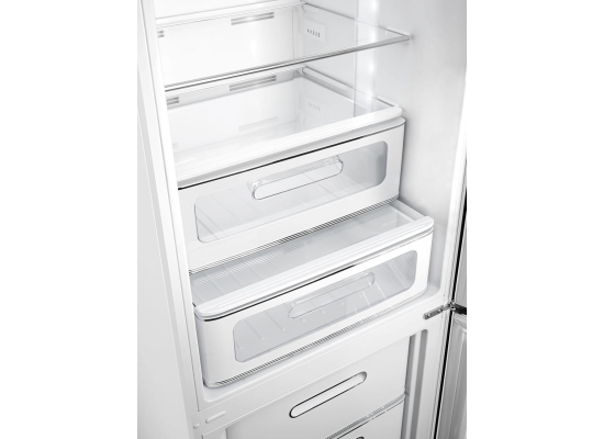 _RABAT_ | Lodówka wolnostojąca SMEG FAB32RWH6 biały | zawiasy po PRAWEJ | 197cm | linia 50'S STYLE