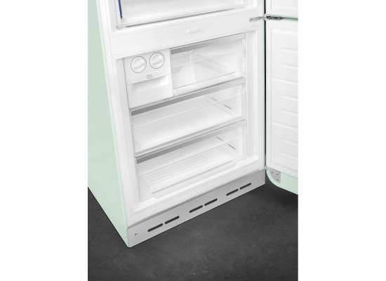 _RABAT_ | Lodówka wolnostojąca SMEG FAB38RPG6 pastelowa zieleń | zawiasy po PRAWEJ | 205cm | linia 50'S STYLE