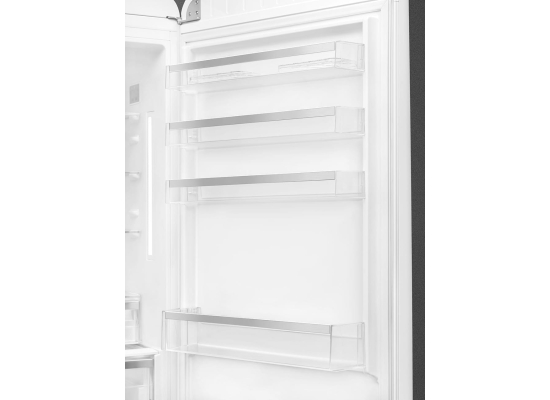 _RABAT_ | Lodówka wolnostojąca SMEG FAB38RWH6 biały | zawiasy po PRAWEJ | 205cm | linia 50'S STYLE