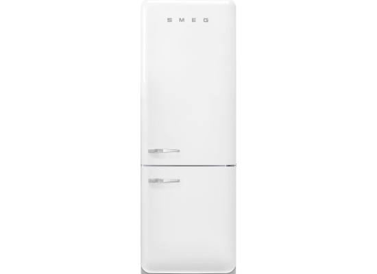 _RABAT_ | Lodówka wolnostojąca SMEG FAB38RWH6 biały | zawiasy po PRAWEJ | 205cm | linia 50'S STYLE