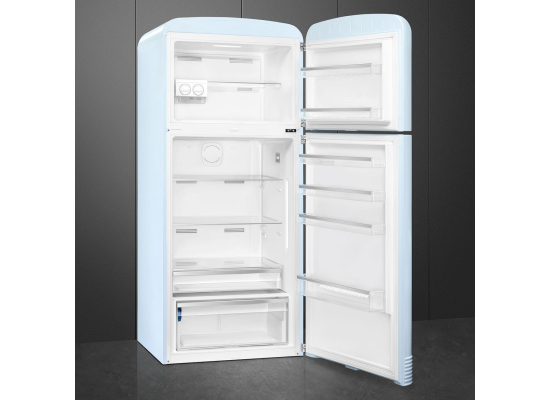 _RABAT_ | Lodówka wolnostojąca SMEG FAB50RPB5 pastelowy błękit | zawiasy po PRAWEJ | 188cm | linia 50's STYLE