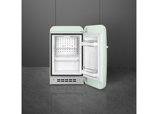 _RABAT_ | Chłodziarka minibar SMEG FAB5RPG6 pastelowa zieleń | zawias PRAWY | 73cm | linia 50'S STYLE