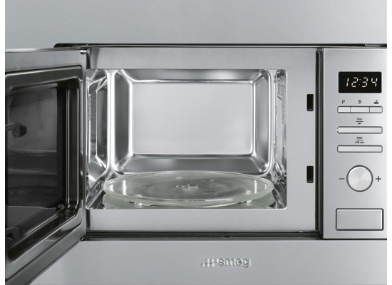 _RABAT_ | wysyłka 24H* | Kuchenka mikrofalowa SMEG FMI017X stal nierdzewna | linia UNIVERSAL