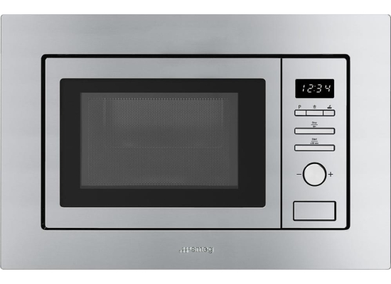 _RABAT_ | wysyłka 24H* | Kuchenka mikrofalowa SMEG FMI017X stal nierdzewna | linia UNIVERSAL