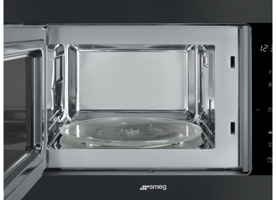 _RABAT_ | wysyłka 24H* | Kuchenka mikrofalowa SMEG FMI325N czarny | linia CLASSICA