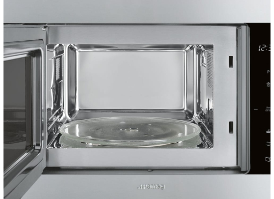 _RABAT_ | Kuchenka mikrofalowa SMEG FMI325X1 stal nierdzewna | linia CLASSICA