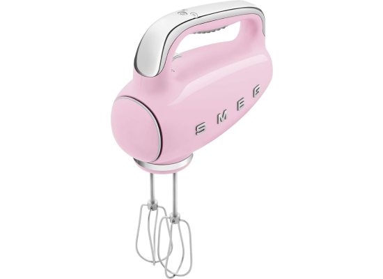 _RABAT_ | wysyłka 24H* | Mikser ręczny SMEG HMF01PKEU pastelowy róż | linia 50's STYLE