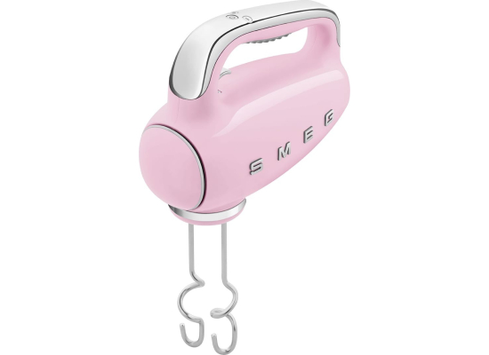 _RABAT_ | wysyłka 24H* | Mikser ręczny SMEG HMF01PKEU pastelowy róż | linia 50's STYLE