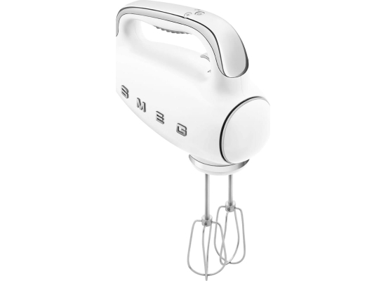 _RABAT_ | wysyłka 24H* | Mikser ręczny SMEG HMF01WHEU biały połysk | linia 50's STYLE