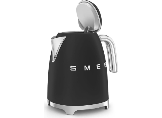 _RABAT_ | wysyłka 24H* | Czajnik SMEG KLF03BLMEU czarny mat | pojemność 1,7 l | linia 50's STYLE