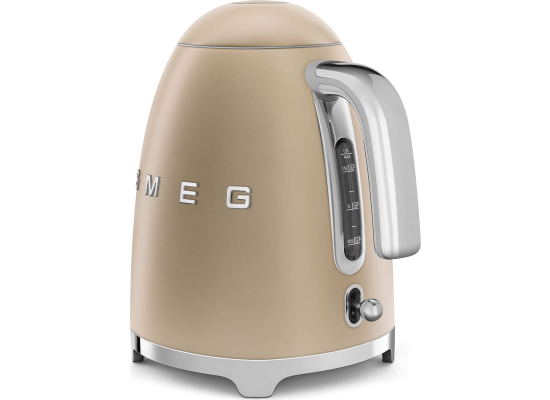 _RABAT_ | Czajnik SMEG KLF03CHMEU szampan mat | pojemność 1,7 l | linia 50's STYLE