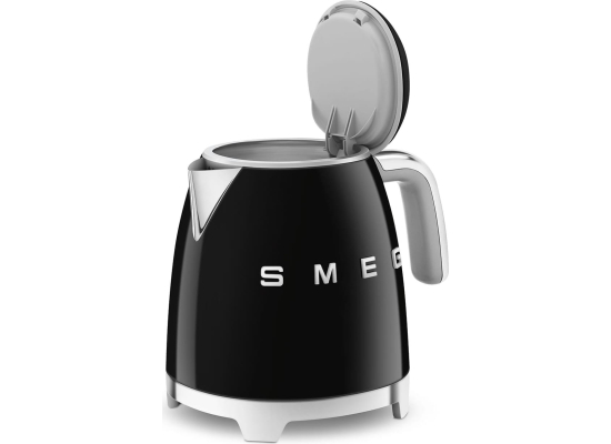 _RABAT_ | wysyłka 24H* | Czajnik SMEG MINI KLF05BLEU czarny połysk | pojemność 0,8 l | linia 50's STYLE