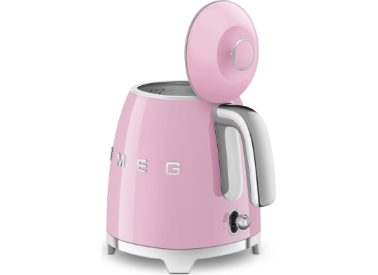 _RABAT_ | wysyłka 24H* | Czajnik SMEG MINI KLF05PKEU pastelowy róż | pojemność 0,8 l | linia 50's STYLE