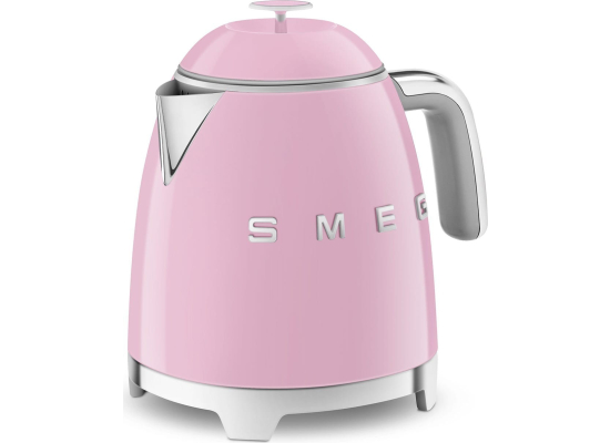 _RABAT_ | wysyłka 24H* | Czajnik SMEG MINI KLF05PKEU pastelowy róż | pojemność 0,8 l | linia 50's STYLE