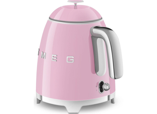 _RABAT_ | wysyłka 24H* | Czajnik SMEG MINI KLF05PKEU pastelowy róż | pojemność 0,8 l | linia 50's STYLE