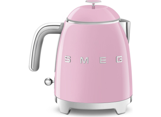 _RABAT_ | wysyłka 24H* | Czajnik SMEG MINI KLF05PKEU pastelowy róż | pojemność 0,8 l | linia 50's STYLE