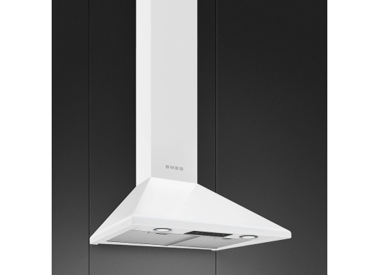 _RABAT_ | Okap przyścienny SMEG KSED65BE biały | 60cm | 593 m3/h | linia UNIVERSAL