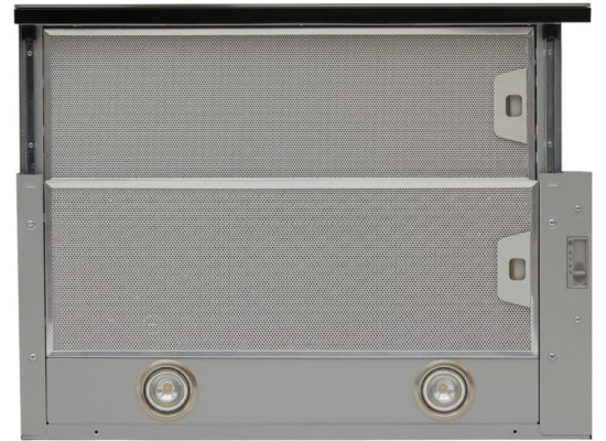 Okap teleskopowy SMEG KSET66VNE3 czarny | 60cm | 610 m3/h | linia UNIVERSAL