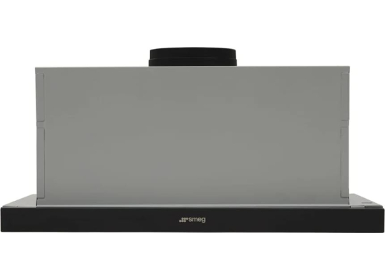 Okap teleskopowy SMEG KSET66VNE3 czarny | 60cm | 610 m3/h | linia UNIVERSAL