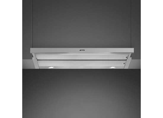 Okap teleskopowy SMEG KSET900XE stal nierdzewna | 90cm | 581 m3/h | linia UNIVERSAL