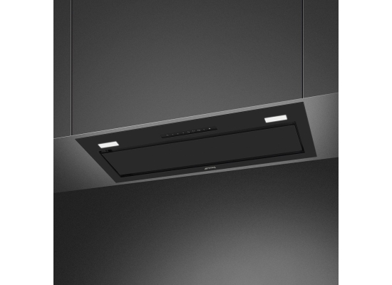 _RABAT_ | wysyłka 24H* | Okap do zabudowy SMEG KSG8P4MB czarny mat | 75cm | 681 m3/h | linia UNIVERSAL