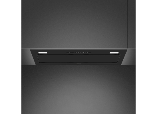 _RABAT_ | wysyłka 24H* | Okap do zabudowy SMEG KSG8P4MB czarny mat | 75cm | 681 m3/h | linia UNIVERSAL