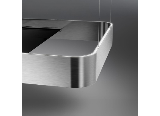 _RABAT_ | Okap wyspowy SMEG KSLS18X stal nierdzewna | 180cm | 650 m3/h | linia ISOLA