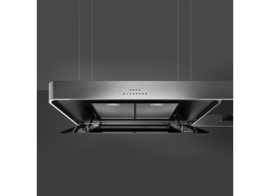 _RABAT_ | Okap wyspowy SMEG KSLS18X stal nierdzewna | 180cm | 650 m3/h | linia ISOLA