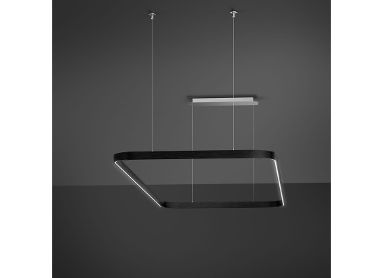 _RABAT_ | Lampa wisząca LED SMEG LSLS18MB czarny mat | 180cm | linia ISOLA