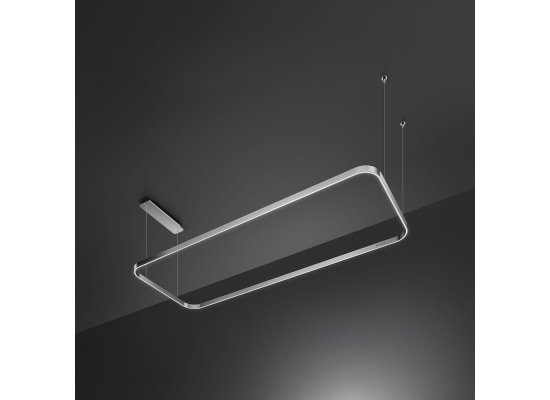 _RABAT_ | Lampa wisząca LED SMEG LSLS18X stal nierdzewna | 180cm | linia ISOLA