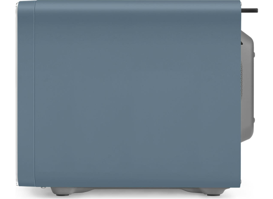 _RABAT_ | Kuchenka mikrofalowa wolnostojąca SMEG MOC01SBMEU storm blue mat | funkcja grilla | linia COLLEZIONE