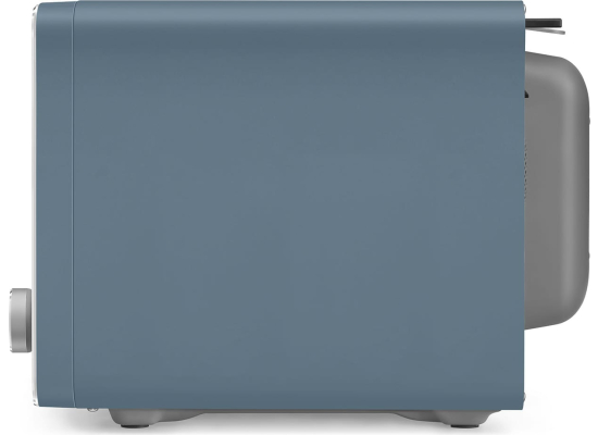_RABAT_ | wysyłka 24H* | Kuchenka mikrofalowa wolnostojąca SMEG MOC02SBMEU storm blue mat | Air Fry, funkcja grilla | linia COLLEZIONE
