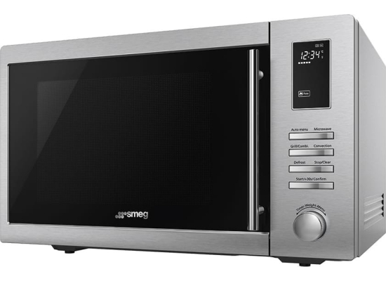 _RABAT_ | Kuchenka mikrofalowa wolnostojąca SMEG MOE34CXI2 stal nierdzewna | linia UNIVERSAL