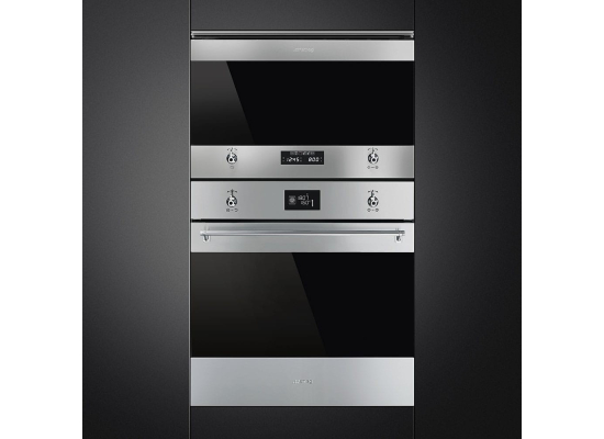 _RABAT_ | Kuchenka mikrofalowa SMEG MP322X1 stal nierdzewna | linia CLASSICA