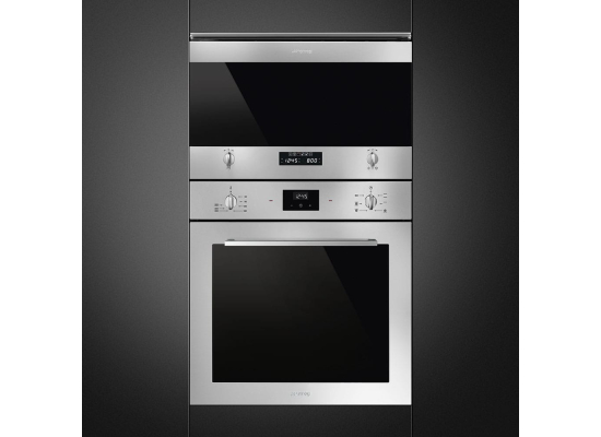 _RABAT_ | Kuchenka mikrofalowa SMEG MP322X1 stal nierdzewna | linia CLASSICA