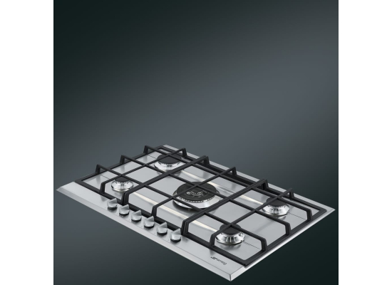 _RABAT_ | wysyłka 24H* | Płyta gazowa SMEG P272XGH stal nierdzewna | linia SELEZIONE
