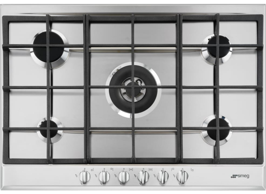 _RABAT_ | wysyłka 24H* | Płyta gazowa SMEG P272XGH stal nierdzewna | linia SELEZIONE