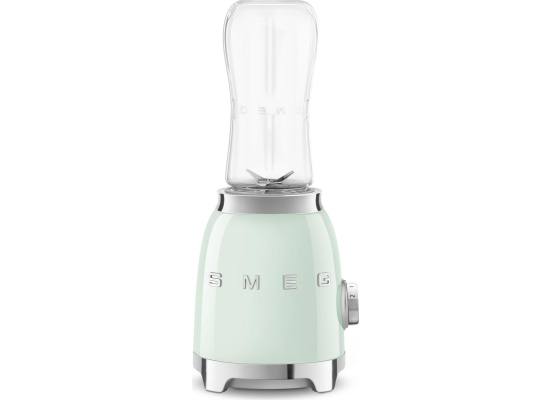 _RABAT_ | wysyłka 24H* | Blender sportowy SMEG PBF01PGEU pastelowa zieleń | 2 butelki BOTTLE-TO-GO 600 ml | linia 50's STYLE