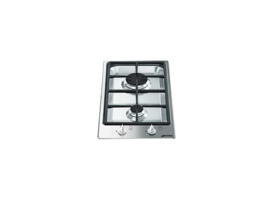 _RABAT_ | Płyta gazowa SMEG DOMINO PGF32G stal nierdzewna | linia CLASSICA