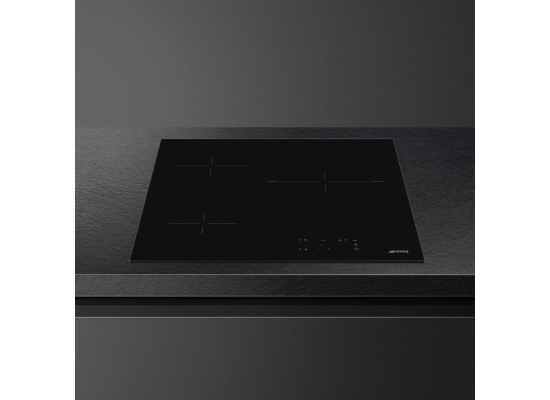 Płyta ceramiczna SMEG SE263TD1 czarne szkło | 60cm | linia UNIVERSAL